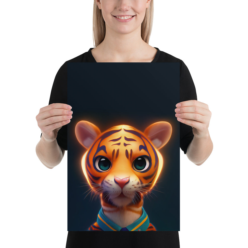 Tiger Cub Glow Childlike Prints