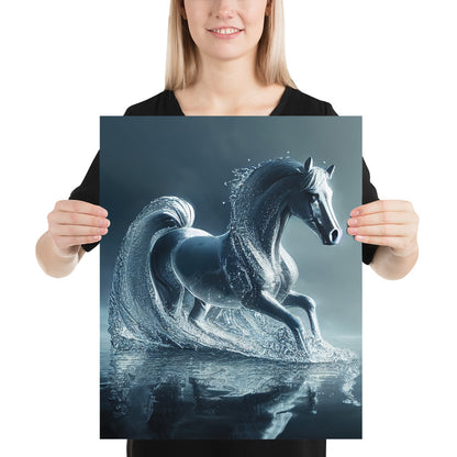 Splash Water Horse Prints