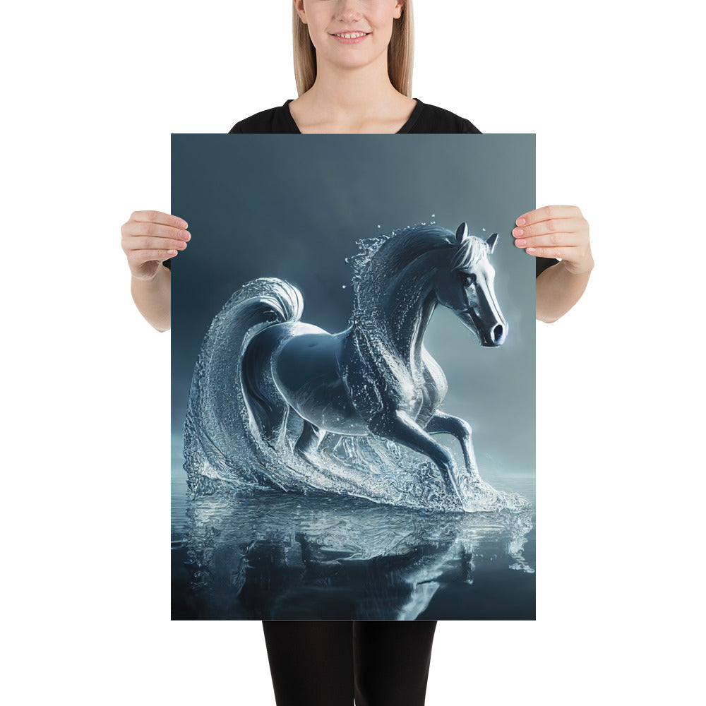 Splash Water Horse Prints