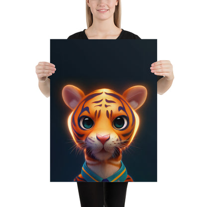 Tiger Cub Glow Childlike Prints