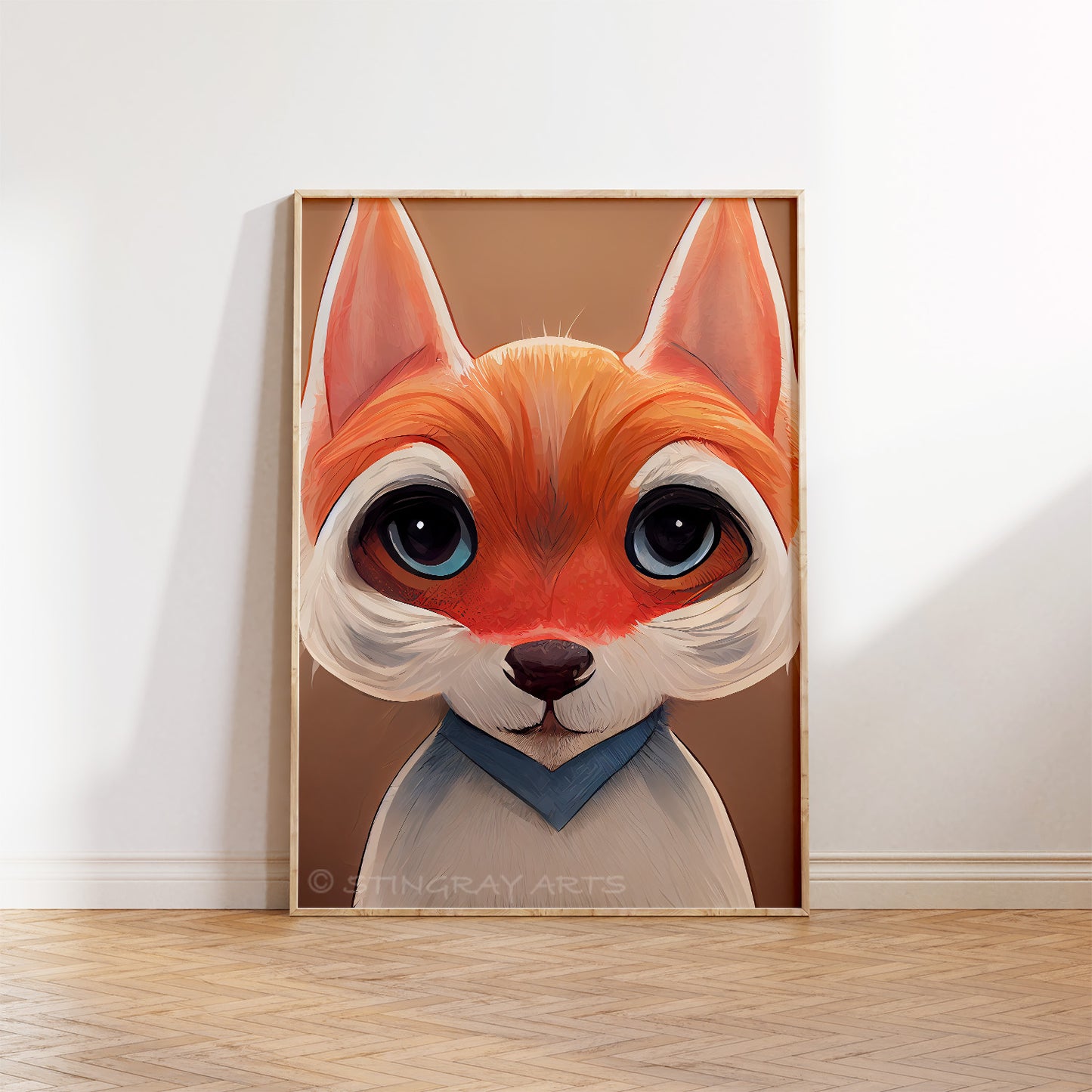 Fox In A Sweater Prints