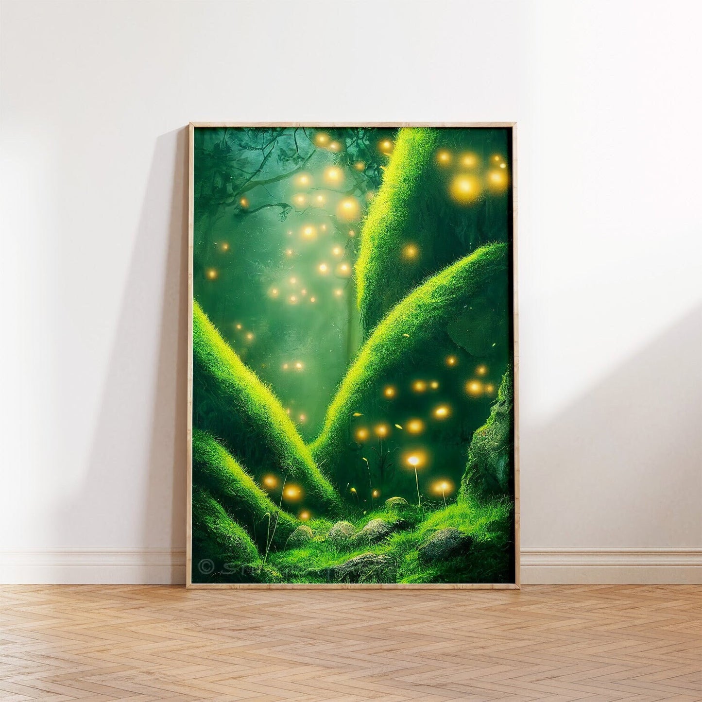 Magical Enchanted Forest Printable Art - Instant Download