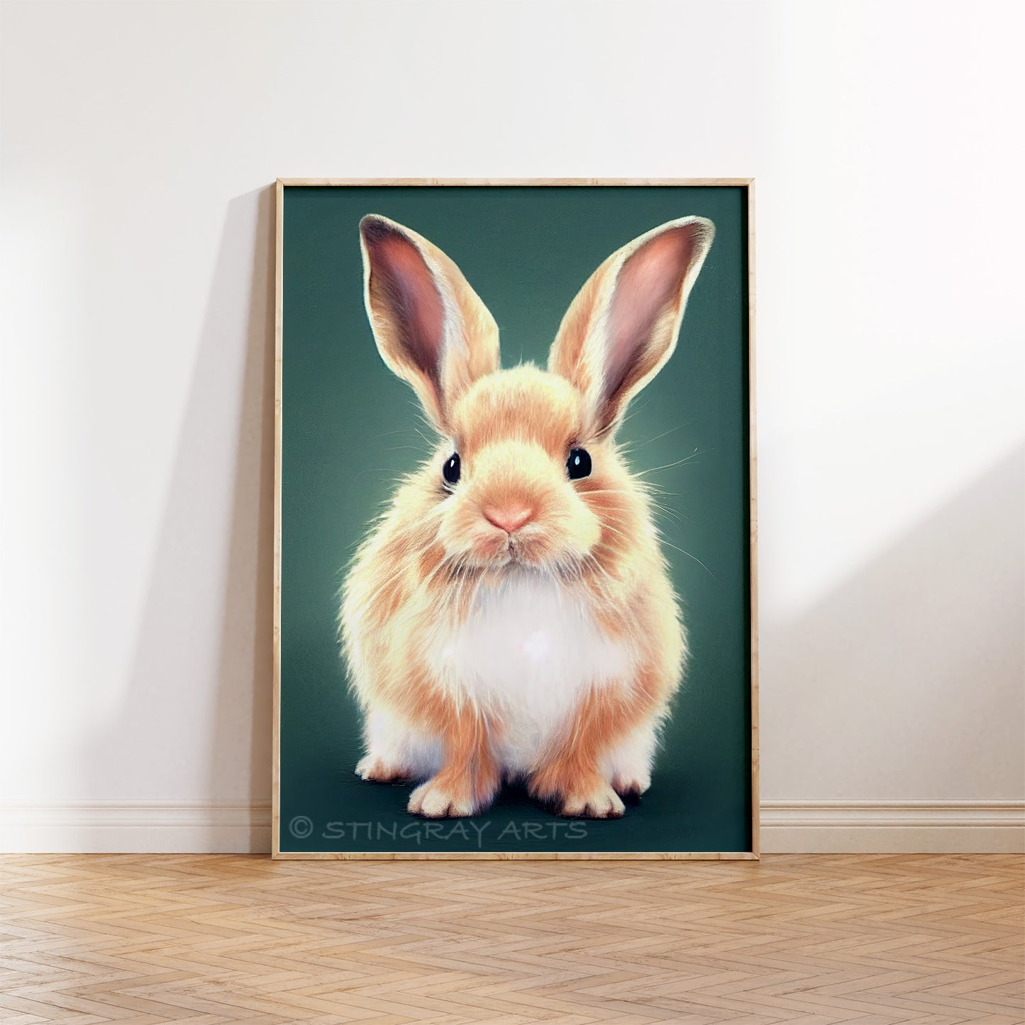 Sweet Fluffy Rabbit Prints