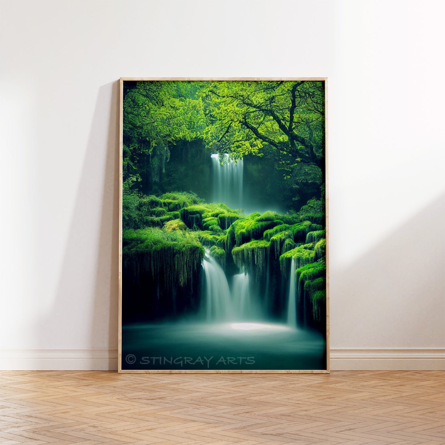 Cascading Waterfalls Prints